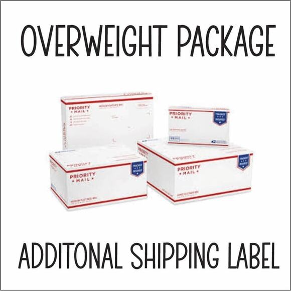 ADDITIONAL SHIPPING LABEL ON OVERWEIGHT BUNDLES - Picture 1 of 1